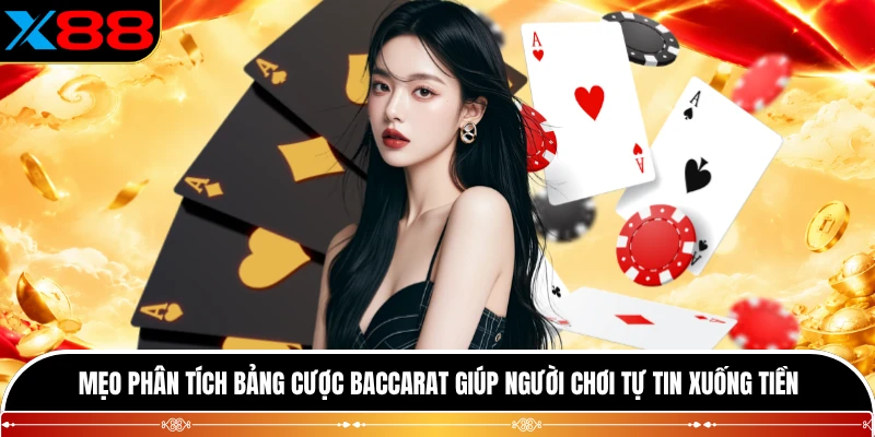 Mẹo phân tích bảng cược baccarat giúp người chơi tự tin xuống tiền